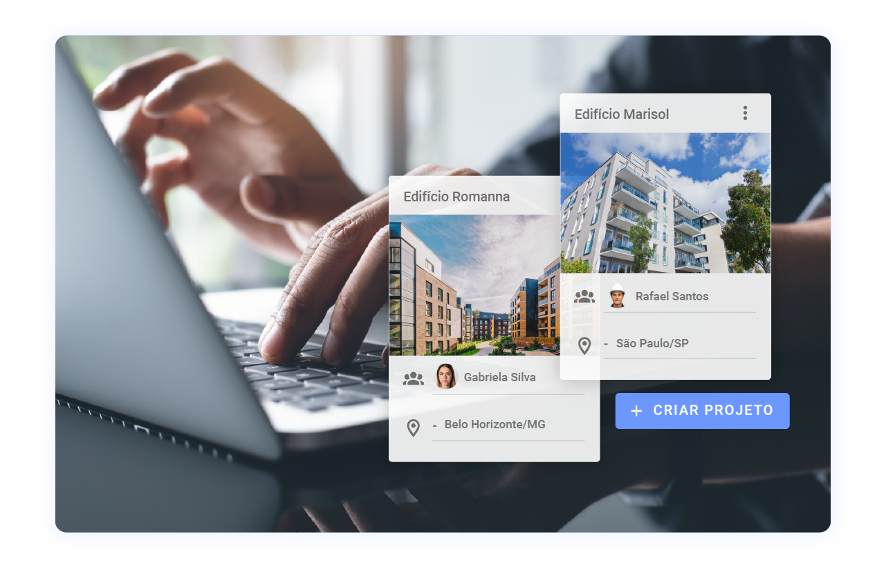Imagem Gestão de diversos projetos em uma única plataforma. 