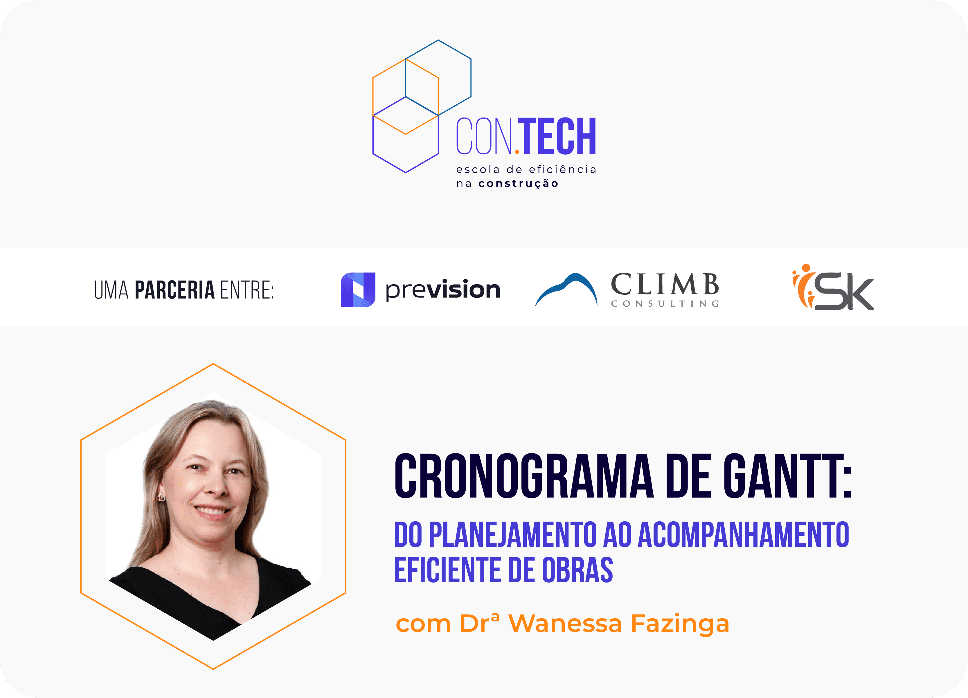 Imagem Material: Curso Cronograma de Gantt: do planejamento ao acompanhamento de obras